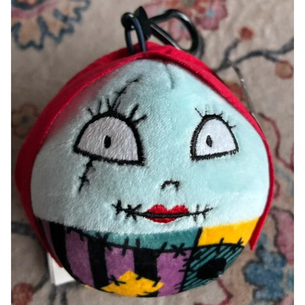 Nightmare Before Christmas Sally Plush Bag Clip Keychain 5” NEW